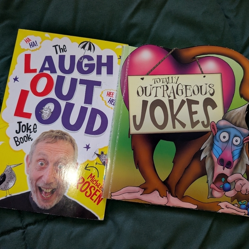Colorful Joke Books Set